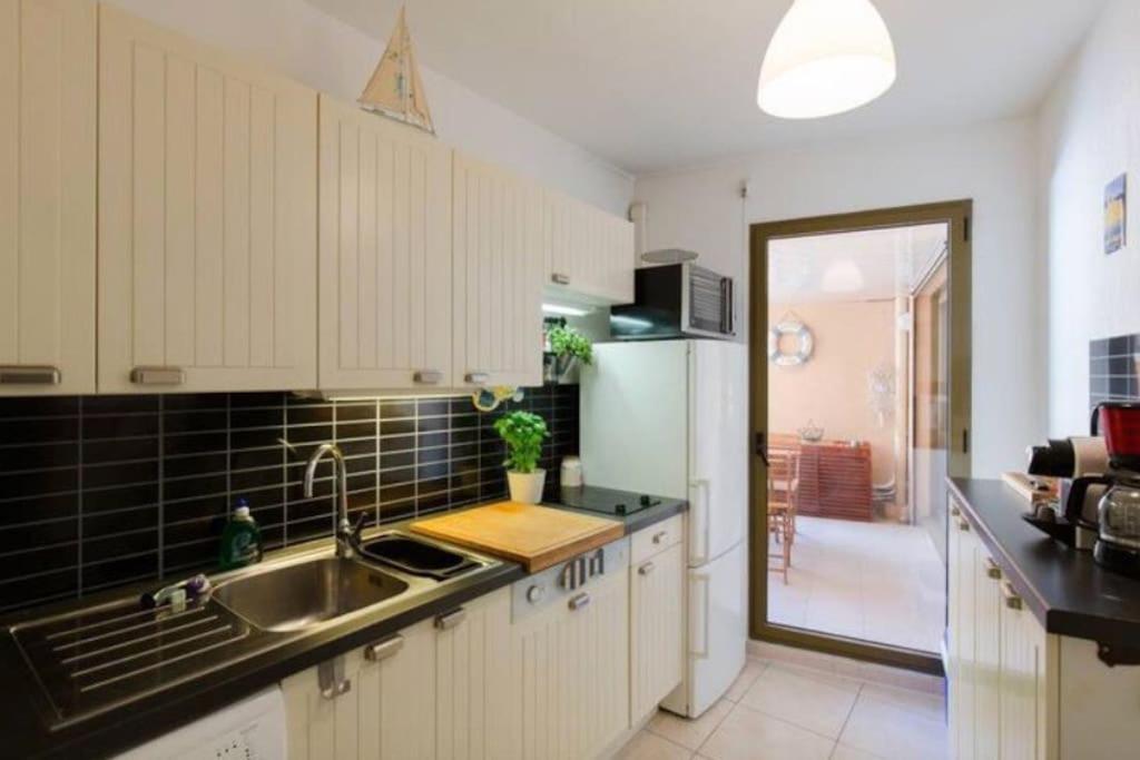 St Roch 2 - Appart 300 M De La Gare, Clim, Terrasse, Garage 앙티브 외부 사진