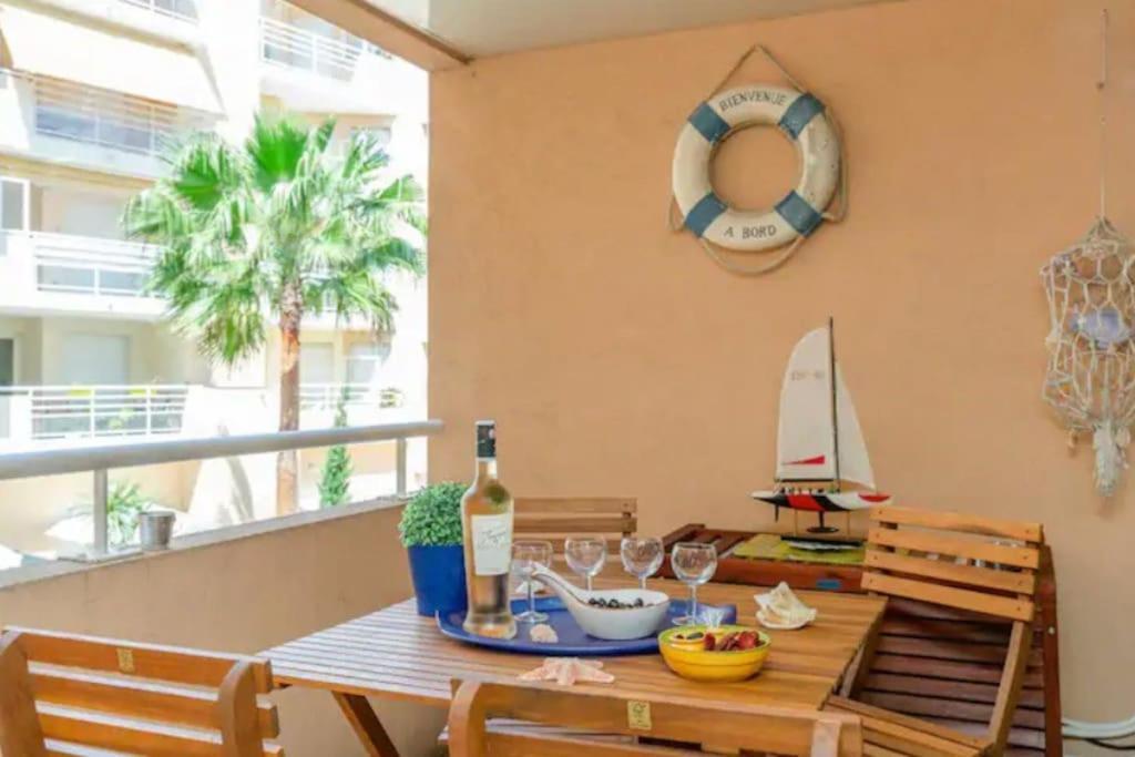 St Roch 2 - Appart 300 M De La Gare, Clim, Terrasse, Garage 앙티브 외부 사진