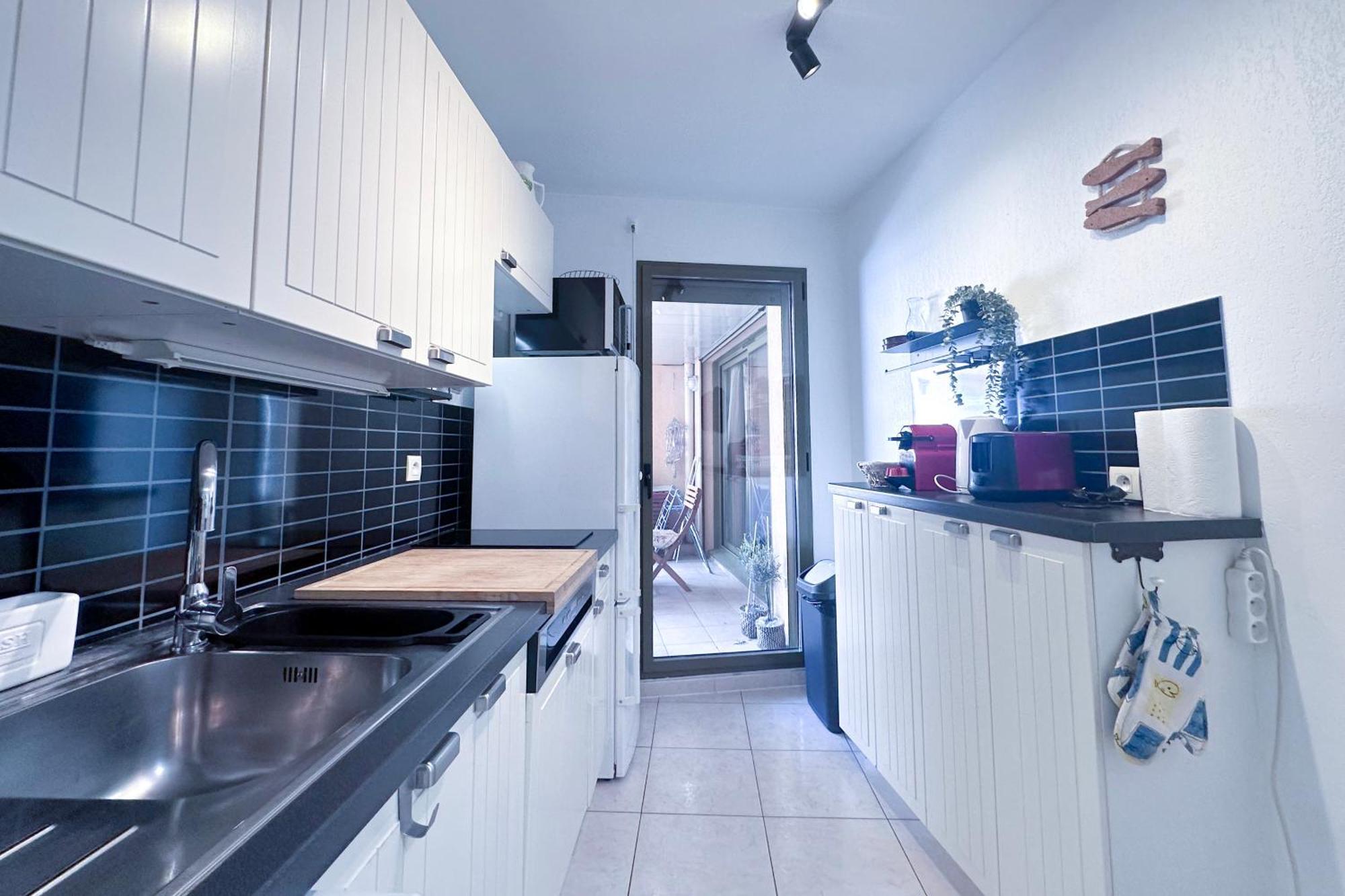 St Roch 2 - Appart 300 M De La Gare, Clim, Terrasse, Garage 앙티브 외부 사진